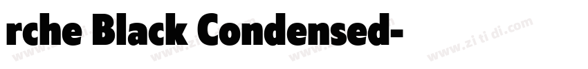 rche Black Condensed字体转换 rche Black Condensed字体转换